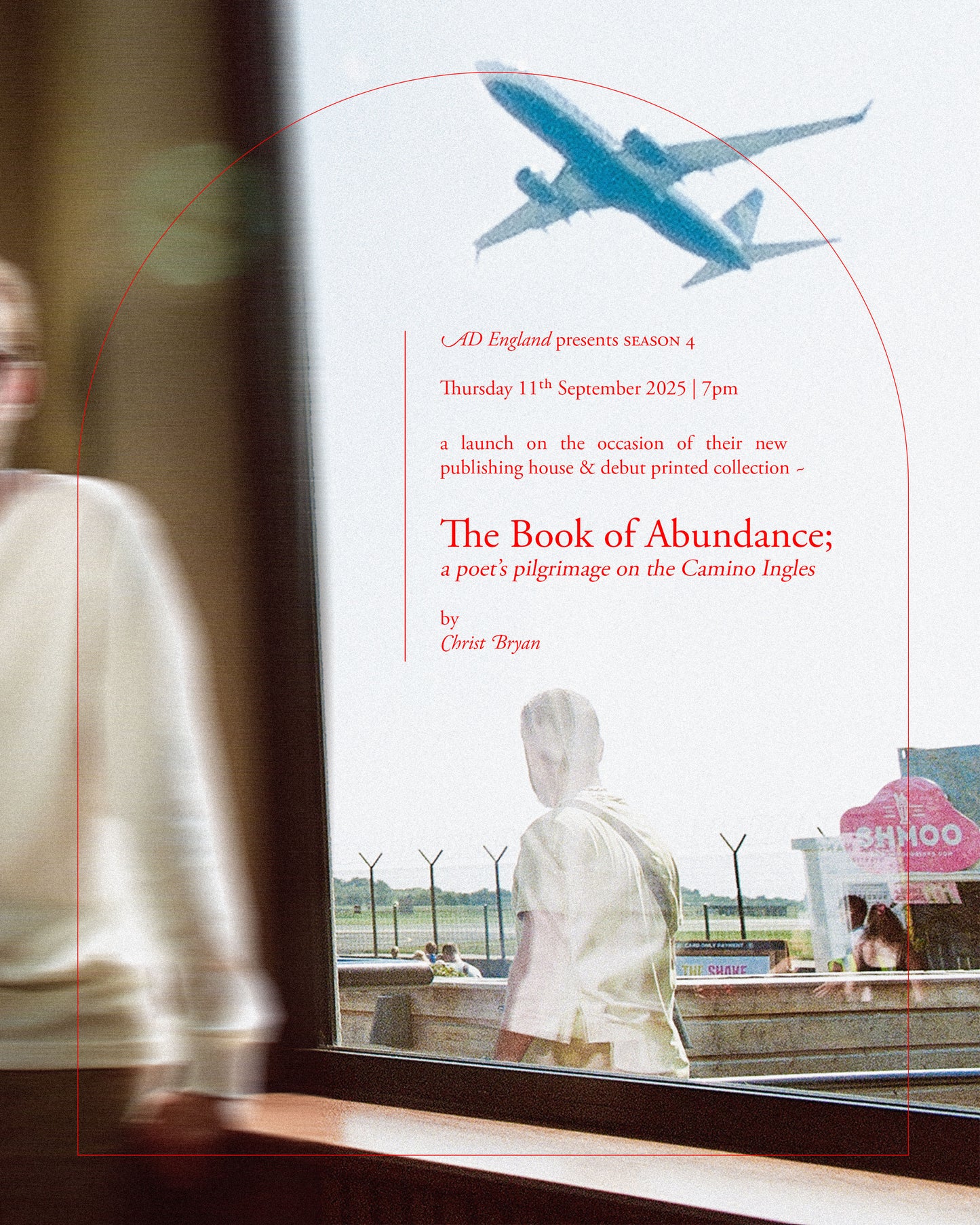 THE BOOK OF ABUNDANCE; a poet’s pilgrimage on the Camino Ingles ~ by Christ Bryan | pre-order for 11.09.25